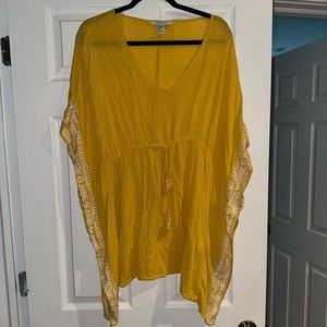 Forever 21 Contemporary Golden Batwing Cover Up
